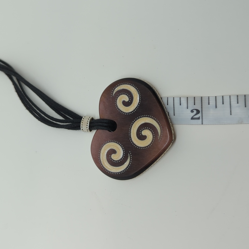 Brighton Reversible Heart Pendant Necklace - Picture 8 of 8